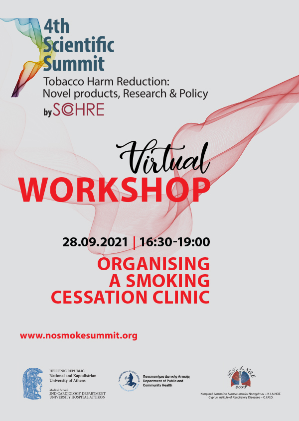 Workshop | 4th Scientific Summit on Tobacco Harm Reduction | Virtual